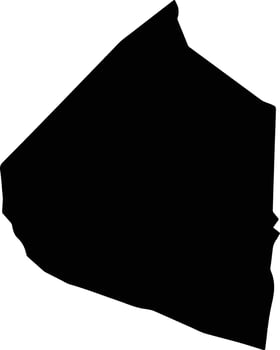 San Antonino Monte Verde Mexico silhouette map vector