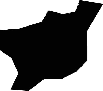 San Antonio Pajonal El Salvador silhouette map vector