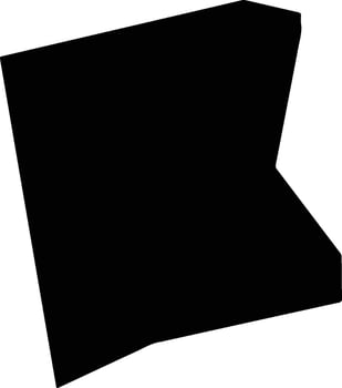 San Marcos La Laguna Guatemala silhouette map vector
