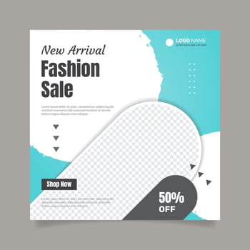new arrival fashion sale promotion banner vector