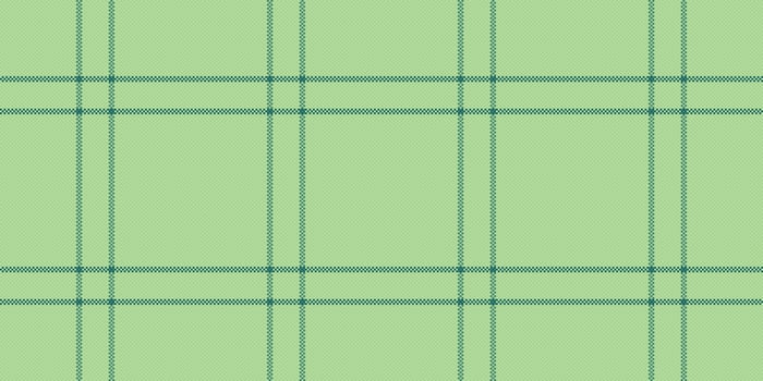 Subtle green plaid pattern, perfect for backgrounds, textiles, or website design. This minimalist geometric texture evokes calmness and sophistication. vector