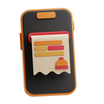 Smartphone with Messaging Notification png