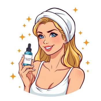 Collagen Beauty Product Illustration png