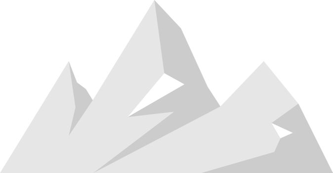 Gray mountain ice snow png