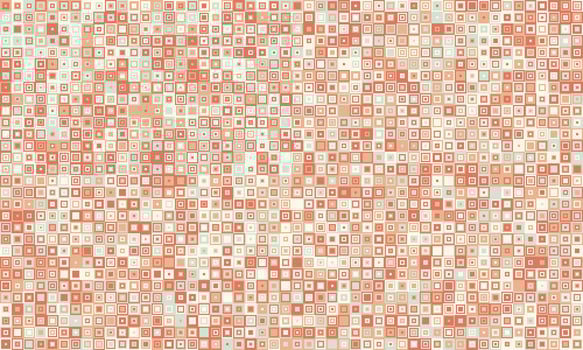Abstract geometric mosaic pattern. Subtle color variations create a textured, modern design ideal for backgrounds, websites, or textile prints. vector