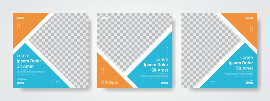business social media post banner template vector