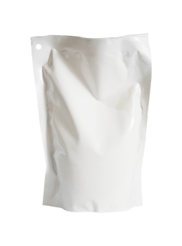blank standing pouch mockup isolated png