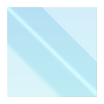 Transparent frame square shape clear glass plate. png