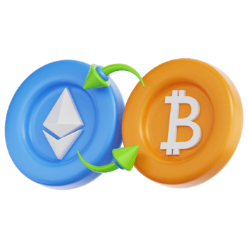 Currency Exchange 3D Illustration png