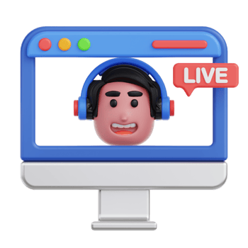 Live 3D Illustration png