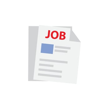 Jobs Application Icon vector