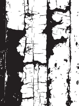 Grunge Texture Black and White Abstract Background vector