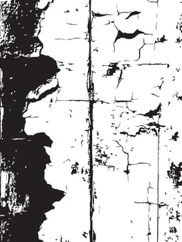 Dramatic Black and White Texture Grunge Abstract Background vector