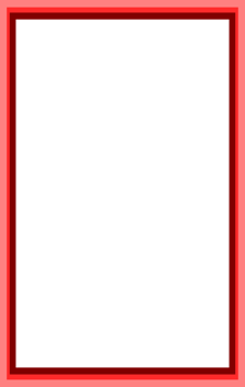 Rectangle Red Frame Blank Border png