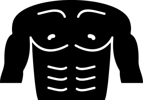 Chest Glyph Icon vector