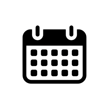 Calendar Glyph Icon Design png