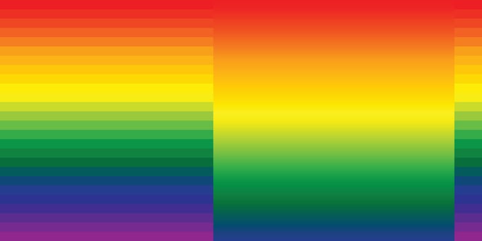 Happy Pride month poster. LGBT, Gay rights. Pride month landing web, banner page template for LGBT rights or social issues event. LGBT Symbols vector