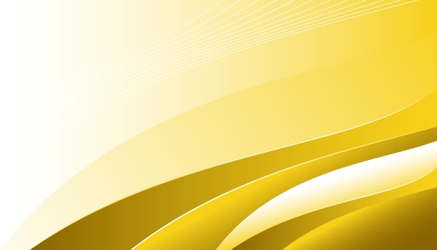 abstract background with yellow wavy lines vector