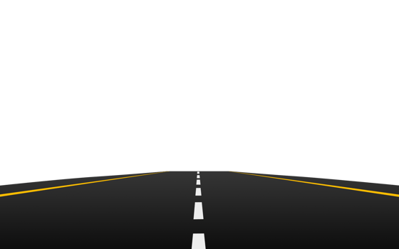 White Dashed Line Road png