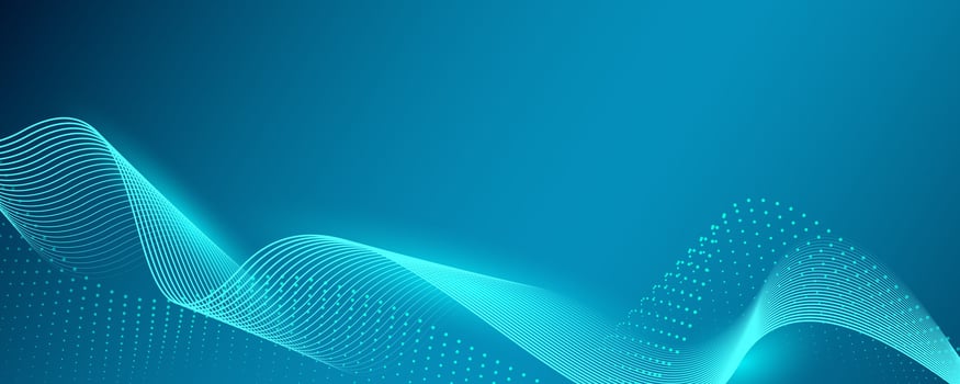 Abstract dark blue color.Futuristic technology background. Dynamic line wave big data particle flow. Suit for banner, poster, cover, brochure, flyer, website vector