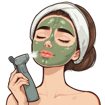 Skincare Ritual Relaxing Concept png