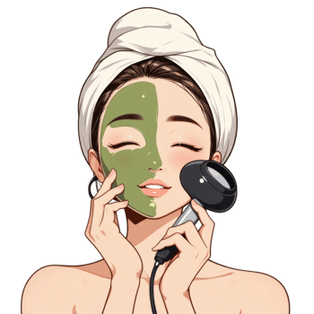 Green Clay Skin Care Treatment png