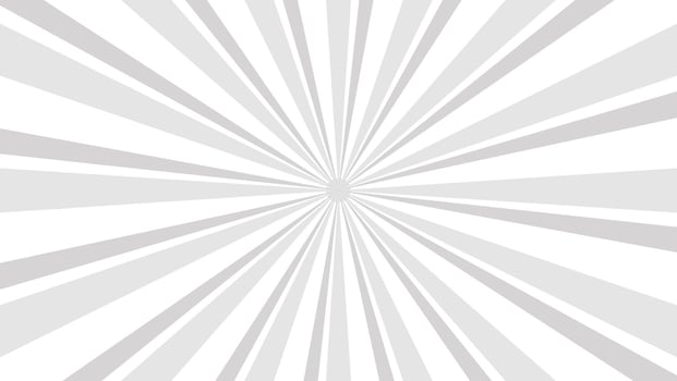 abstract sunburst background with white and grey vector