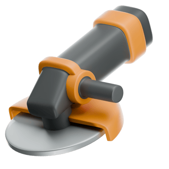 Grinding Machine 3D Illustration png