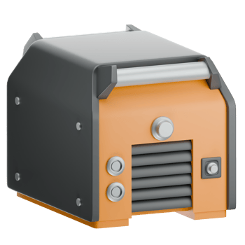 Welding Machine 3D Illustration png