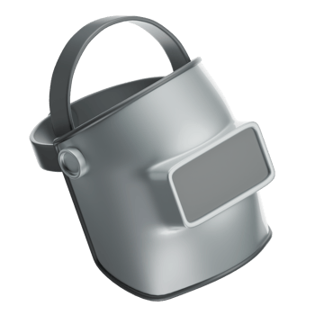 Welding Mask 3D Illustration png