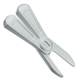Welding Scissors 3D Illustration png
