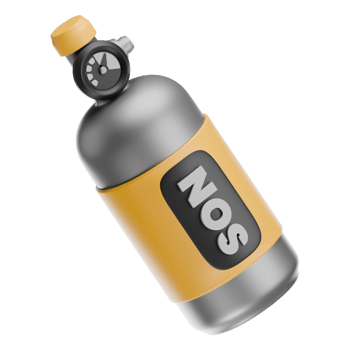 Nitro Boost 3D Illustration png