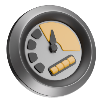 Dashboard 3D Illustration png