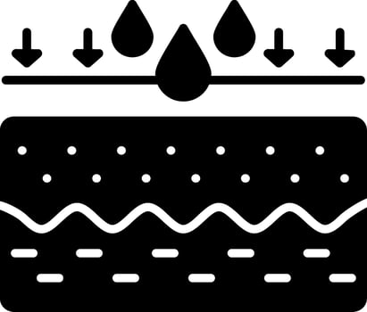 Long-Lasting Skin Moisturization vector
