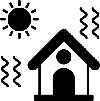 Scorching Urban Heatwave Effect vector