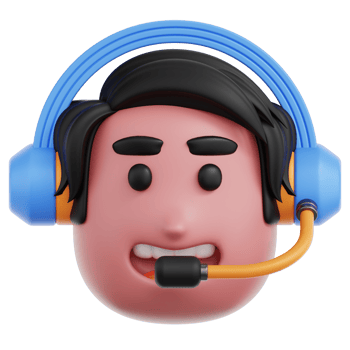 Customer Support 3D Illustration png