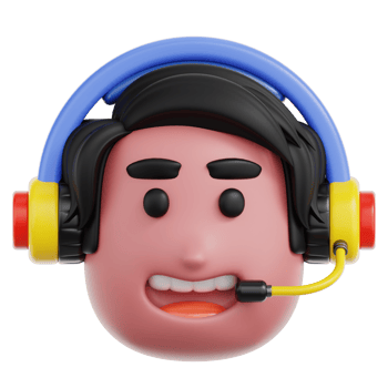 Customer Service Assistant 3D Illustration png