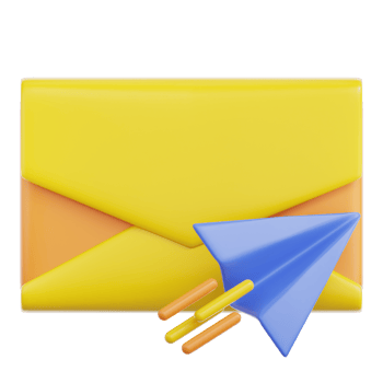 Sending 3D Illustration png