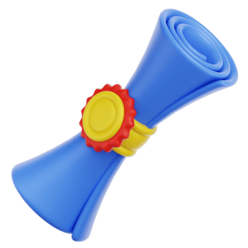 Diploma 3D Illustration png