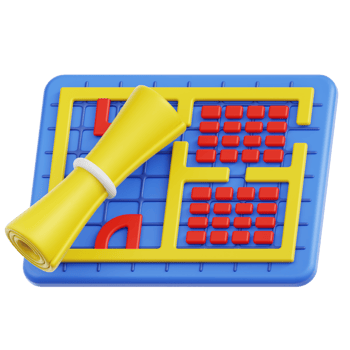 Plan 3D Illustration png