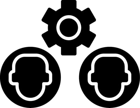 Efficient Teamwork in Financial Strategy vector