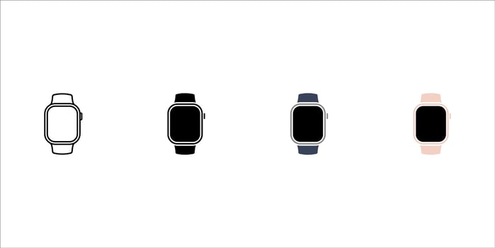Smart Watch Symbol Icon Illustration vector