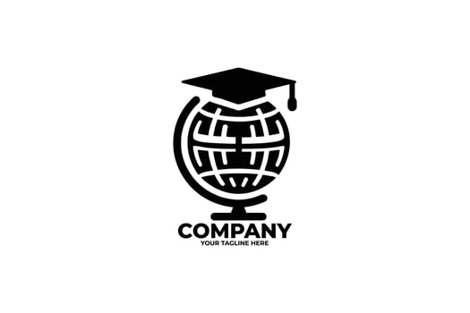 Education Globe Logo Icon vector