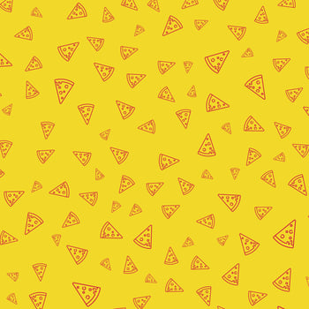 Fast food pattern with line icons of pizza. Restaurant menu background. vector