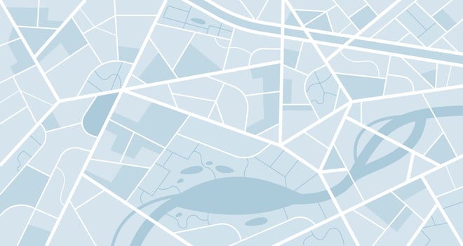 Map streets texture. City road network sketch, abstract black and white cartography background with line street plan. city roads map illustration vector