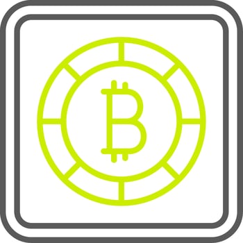 Bitcoin Smart Tech Badge vector