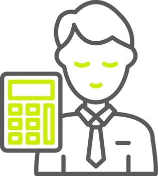 Accountant NextGen App Object vector