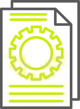 Documentation Optimized Line Drawing vector