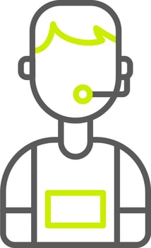 Commentator Versatile App Object vector