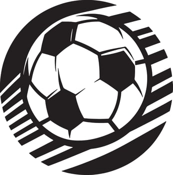 Soccer ball illustration vector